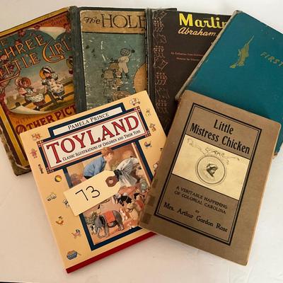Vintage to Antique Children's Book Lot