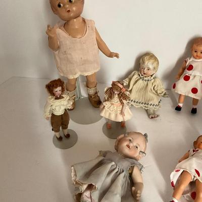 Vintage to Antique Doll Lot