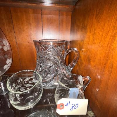 Crystal Glassware Lot