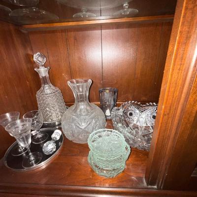 Crystal Glassware Lot