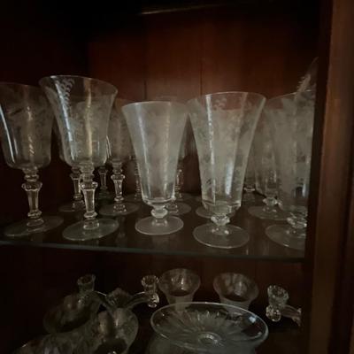Crystal Glassware Lot