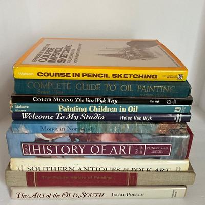 Art Book Lot