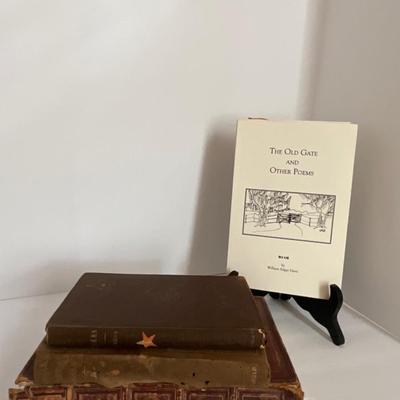 Antique Poem Book Lot