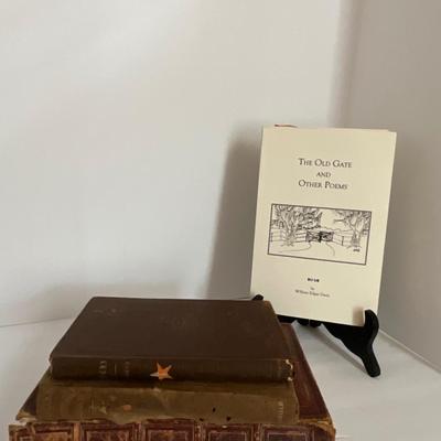 Antique Poem Book Lot