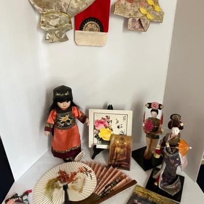 Oriental Doll and More Lot