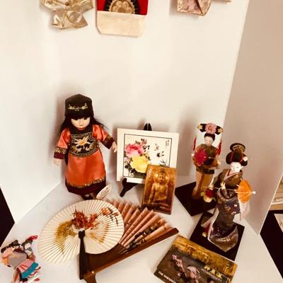 Oriental Doll and More Lot