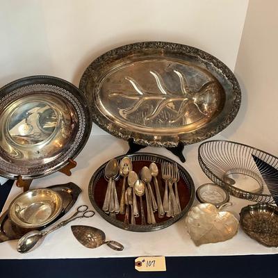 Silver Plate Lot