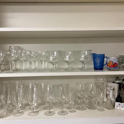 Shirley Temple Pitcher and Crystal Lot