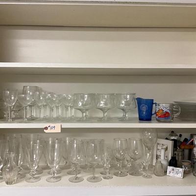 Shirley Temple Pitcher and Crystal Lot