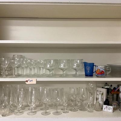 Shirley Temple Pitcher and Crystal Lot
