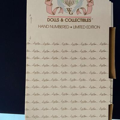 World Gallery Dolls and Collectibles Ashley Doll