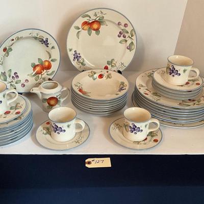 Fruit Decorated Dish Set
