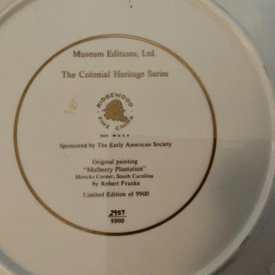 Iron Stone Fruit Decorated Plate Set
