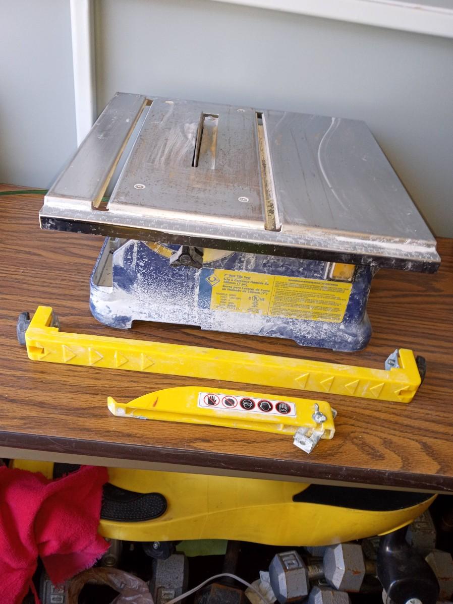 7" WET TILE SAW