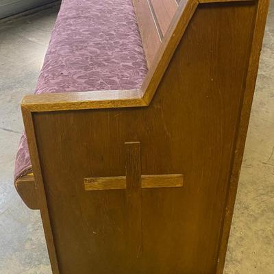 Beautiful LONG Church Pew