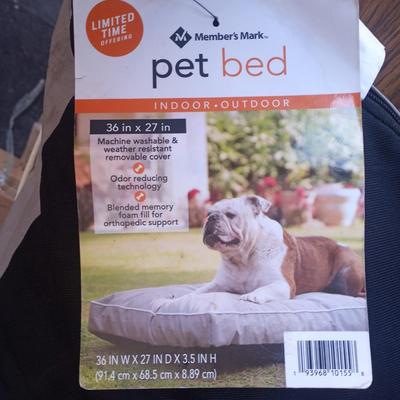 DOG BED PILLOW AND DOGGIE TENT