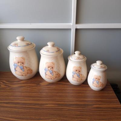 SET OF FOUR CANISTERS