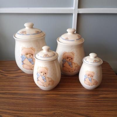 SET OF FOUR CANISTERS