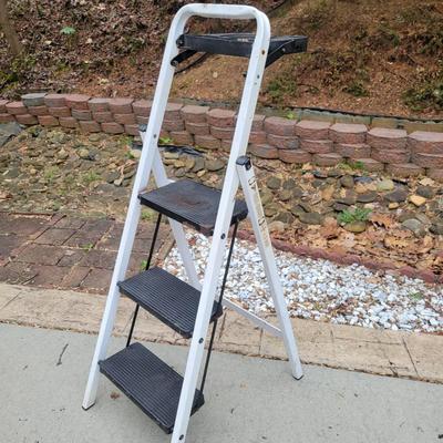 Two Step Stools and a Step Ladder (G-DW)
