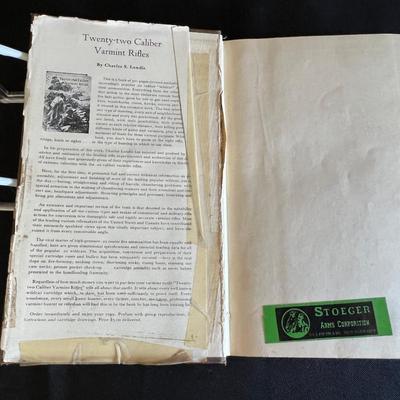 1940 First Edition Book titled Advanced Gunsmithing W.F. Vickery