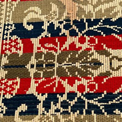 Phenominal Antique 19th C Double Jacquard Coverlet w Eagles