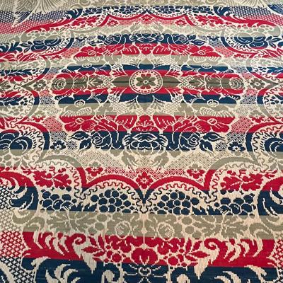 Phenominal Antique 19th C Double Jacquard Coverlet w Eagles