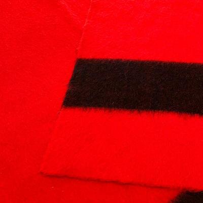 Vintage Hudson Bay 4 Point Blanket in Red Back Excellent Condition