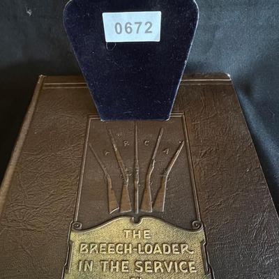 Vintage Book Breech Loader in the Service Signed First Edition Claude Fuller