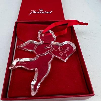 BACCARAT & ORREFORS Christmas Ornaments