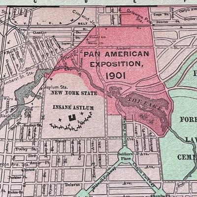 Rare 1899 Rand MdNally Universal Atlas of the World