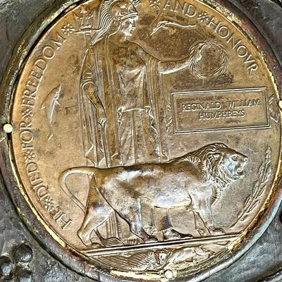 Folk Art Plaque w a Memorial Bronze Medal PROPATRIA