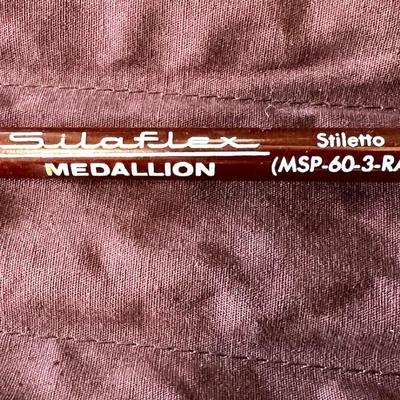 Vintage LIKE NEW Fishing Rod Silaflex Medallion Stiletto