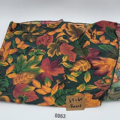 Fall Colors 63 Table Cloth