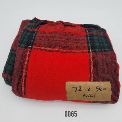 Plaid Table Cloth # 2