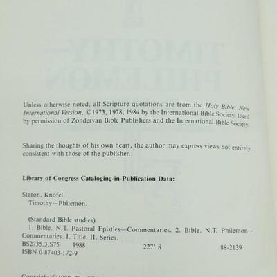 Bible Books