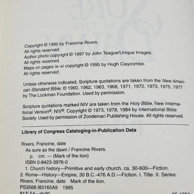 As Sure As The Dawb Book Bundle