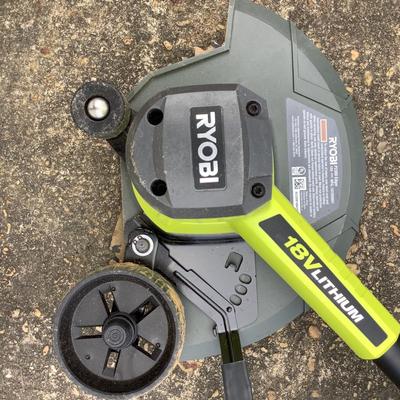 363 Like New RYOBI 18V Cordless Edger