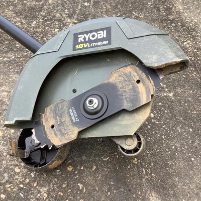 363 Like New RYOBI 18V Cordless Edger