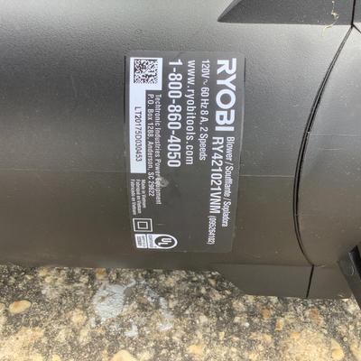 364 Like New RYOBI 120V Blower