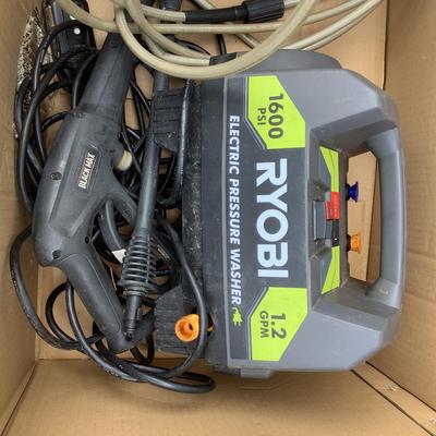 367 RYOBI 1600psi 1.2GPM Electric Lightweight Pressure Washer