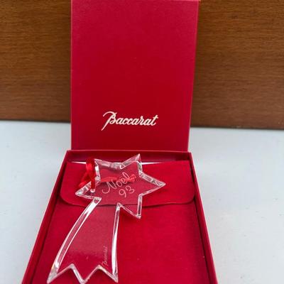 BACCART Christmas Ornaments