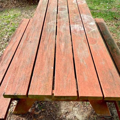 Wooden Picnic Table