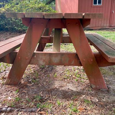 Wooden Picnic Table