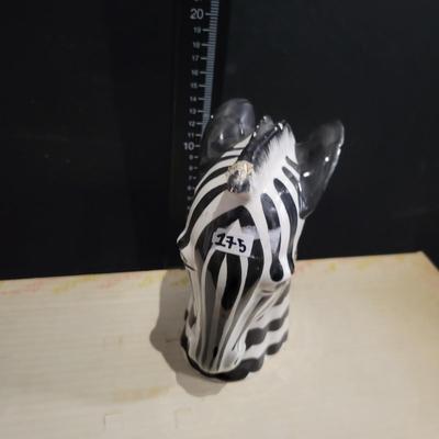 Zebra Head Book End