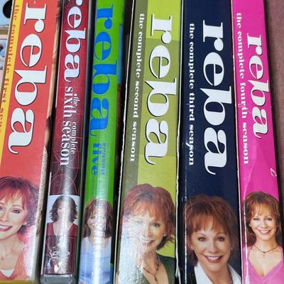 VHS, Cassettes, Full Reba collection with DVDs