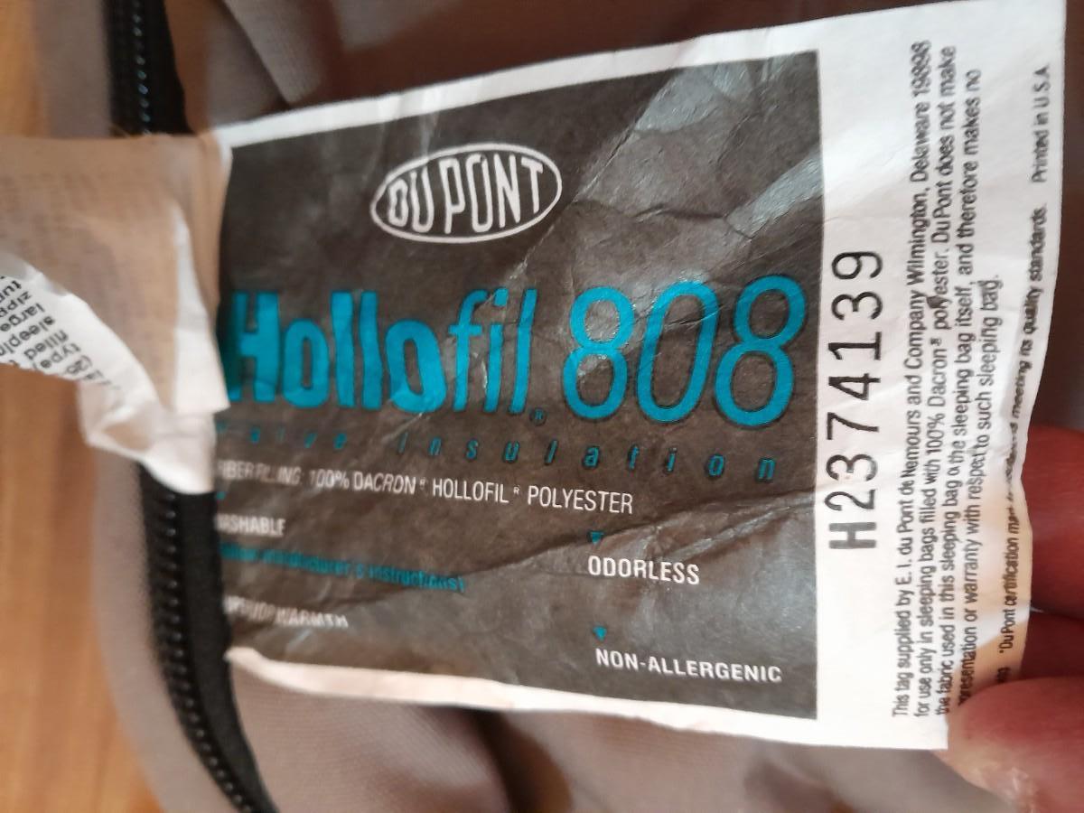 Nice Dupont Hollofil 808 Sleeping bag, Hatchet and other camping  necessities | EstateSales.org