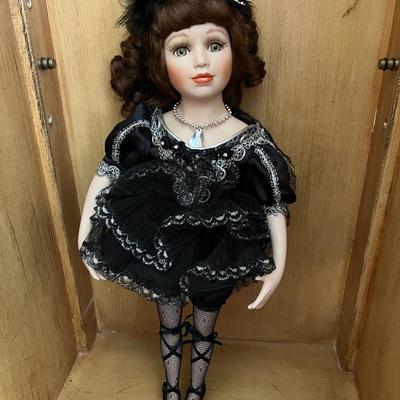 Collectible Memories Monique Porcelain Doll