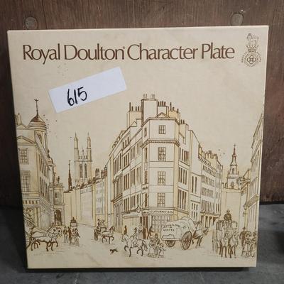 Royal doulton character plate