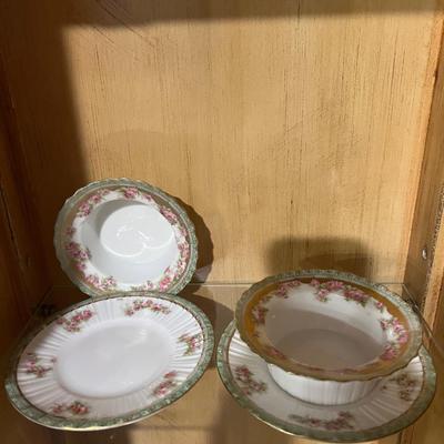 Delicate desert cup and saucer