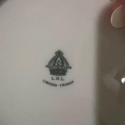 10 stunning lunch plates LRL Limoges France